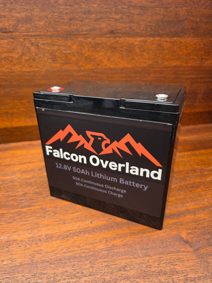 12V 50Ah Lithium Battery – 50A Continuous Discharge