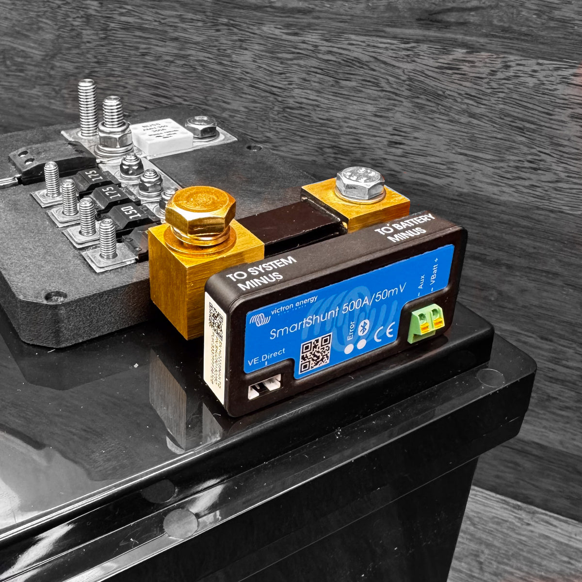Victron Battery Monitor – Direct Battery Bolt Down